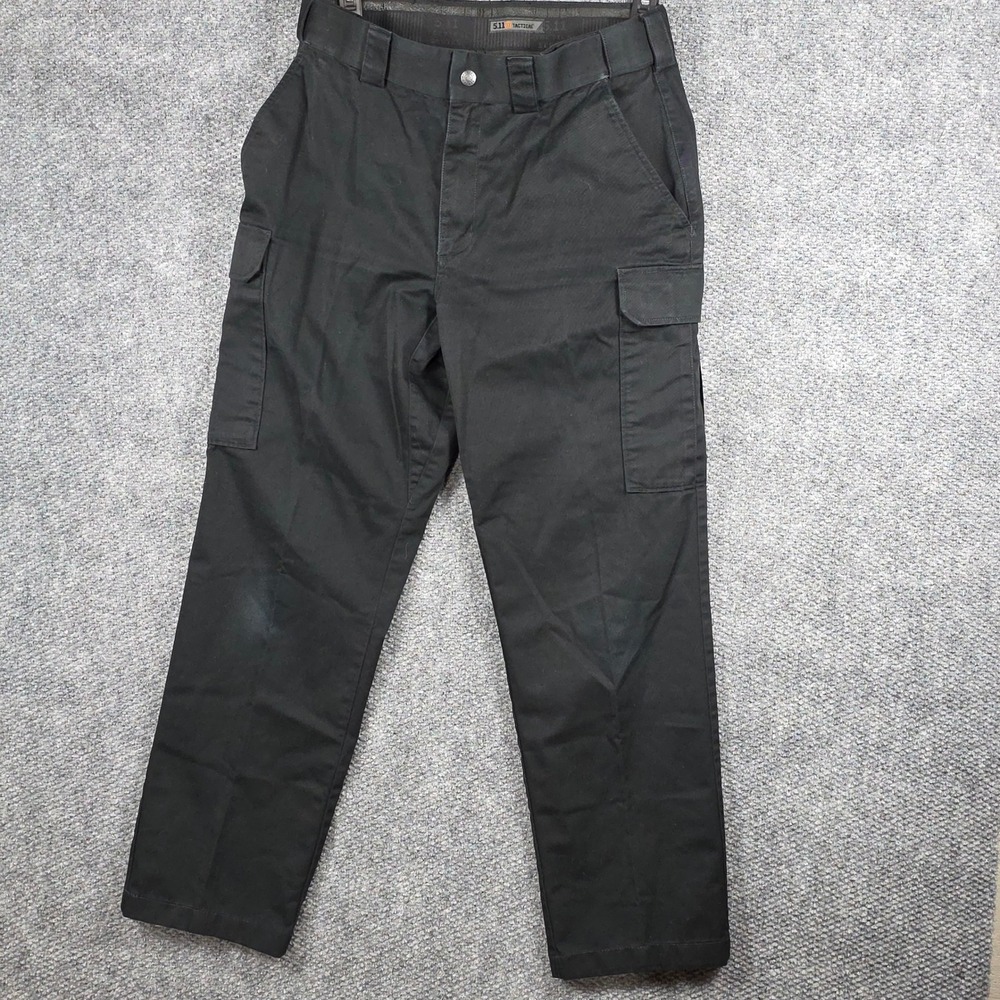 5.11 Tactical Mens 34 Cargo Pants Black Style 74326 Utility
